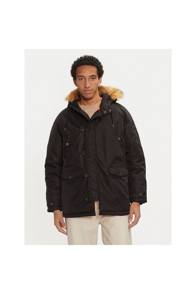 Guess Parka bărbați M4BL22WG932 Negru