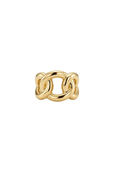 Charmist Steel Adjustable Knot Ring Gold