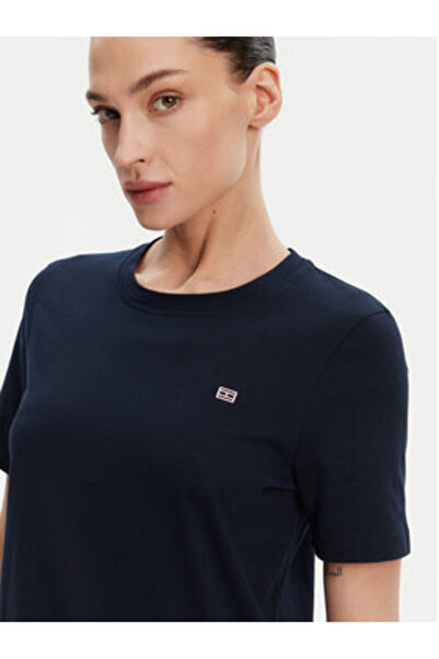 Tommy Hilfiger Tricou de damă WW0WW45522 Albastru