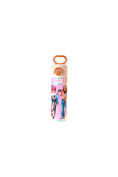 WOW Generation 520 ml Be You Printed Green - Purple Girls' Steel Thermos Flas...