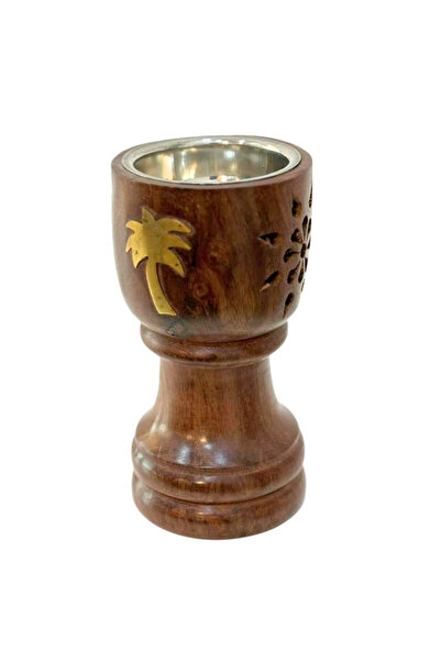 Generic Beautiful Design Wooden Bakhoor Burner Hand Crafted | Arabic Fragranc...