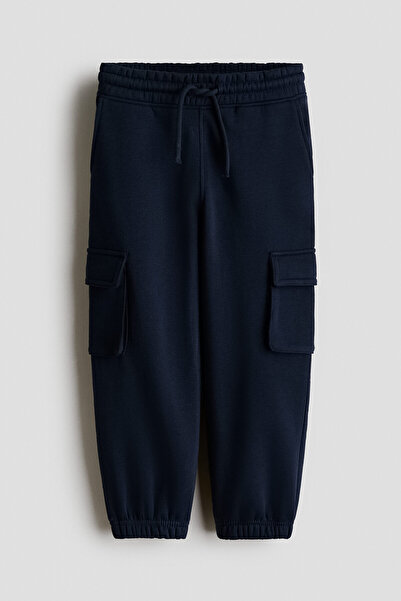 H&M İçi Tüylü Kargo Jogger Pantolon