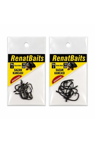 RENAT CARP Wide Gape Paslanmaz Sazan İğnesi