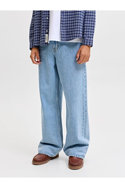 Jack & Jones Junior Wide fit jeans JJIDAVE JJJAX AKM 165 JNR Wide fit jeans Boys