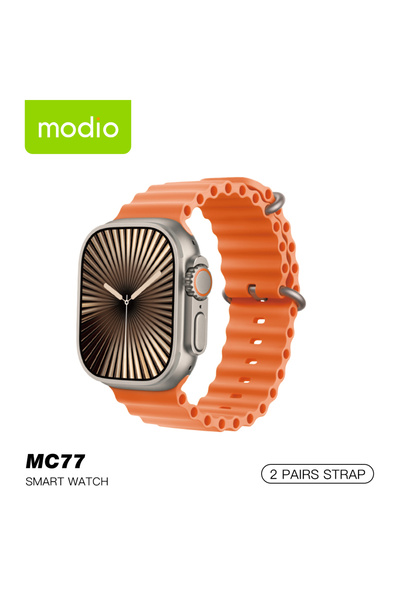 Modio MC77 2.02-Inch Smart Watch With Bluetooth Calling, Multiple Sports Mode...