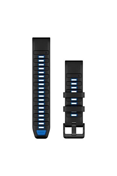 Garmin Quickfit 22 mm Yedek Kayış Siyah/Pilot Mavi