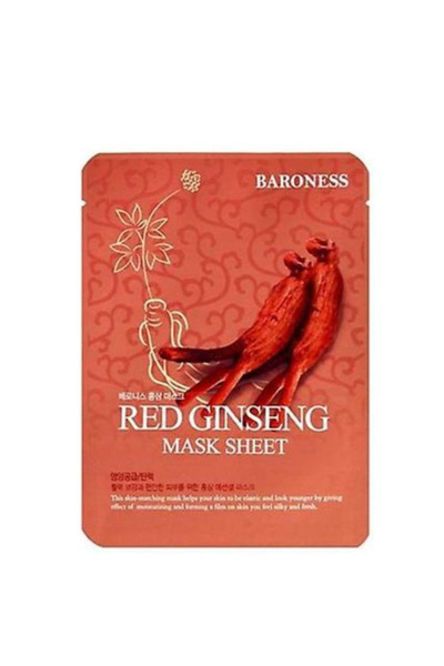 Baroness Masca de Fata Tonifianta cu Extract de Ginseng Rosu - Red Ginseng Ma...