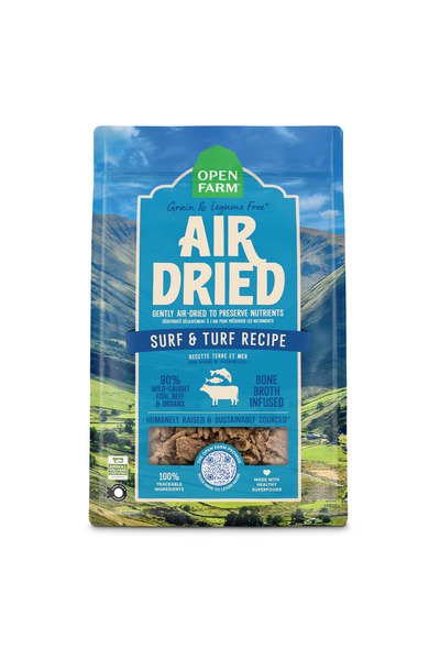 open Farm Air Dried Surf & Turf Recipe Dry Dog Food 1LB