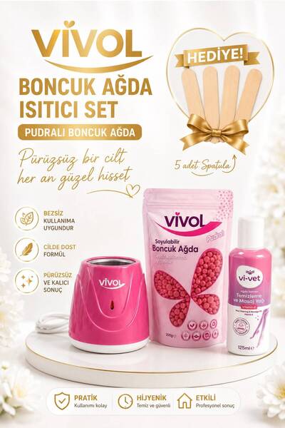 Vivol BONCUK AĞDALI AĞDA ISITICI SET