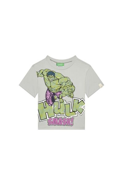 United Colors of Benetton Tricou băieți 35RYG10I1 Gri