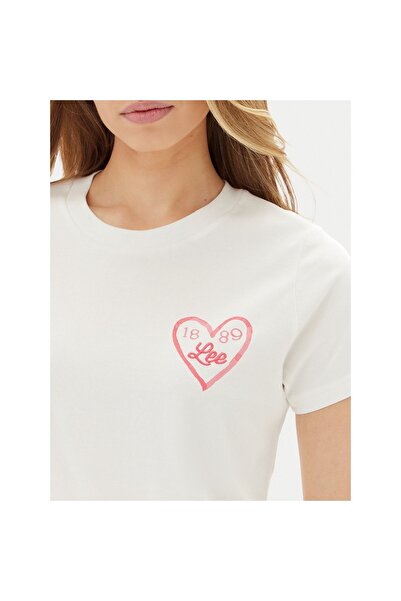 Lee Tricou de damă 112363635 Alb