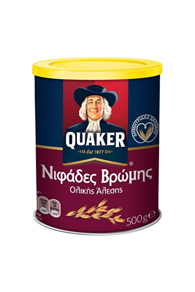 Quaker ΝΙΦΑΔΕΣ ΒΡΩΜΗΣ 500gr. - (ΜΕΤΑΛΛΙΚΟ ΚΟΥΤΙ)