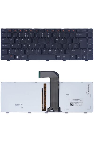 OEM Πληκτρολόγιο φορητού υπολογιστή για Dell Inspiron 14R N4110 M4110 N4050 M...
