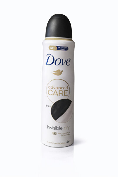 Dove Spray Deodorant pentru Femei Invisible Dry 150 ml – Protecție 48h Fără Urme
