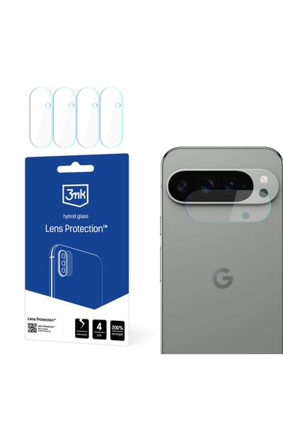 3MK Protecție lentilă pentru Google Pixel 9 Protecție lentilă Rezistență ridi...