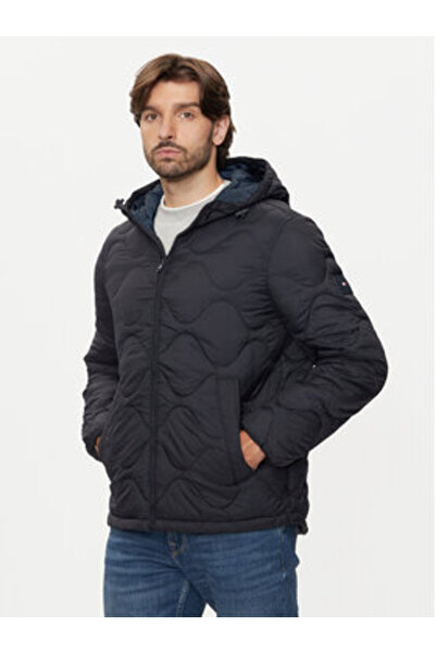 Tommy Hilfiger Jachetă de tranziție pentru bărbați MW0MW36585 Albastru