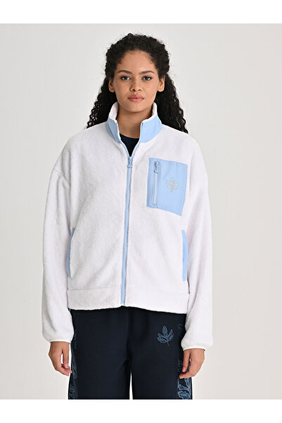 Fenerbahçe KADIN TREND CEP DETAYLI PELUŞ SWEAT