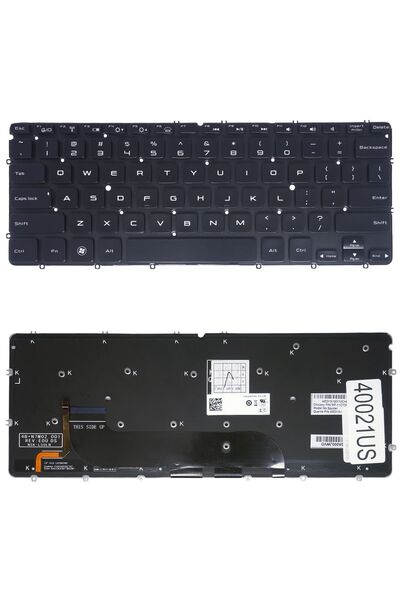 OEM Πληκτρολόγιο φορητού υπολογιστή Dell XPS 12 13 13R 13D 13Z 12-9Q23 12-9Q3...