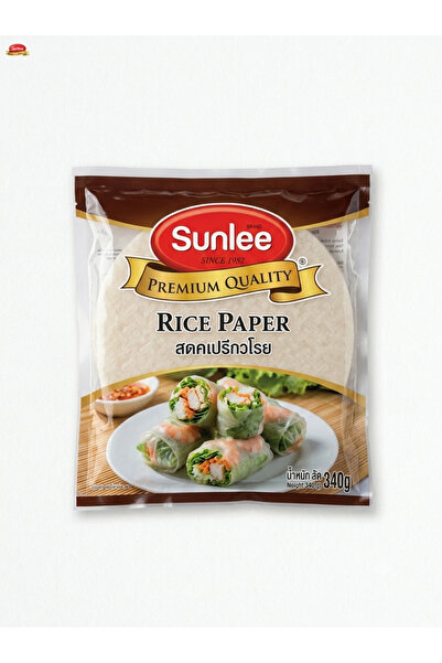 sunlee Rice Paper /Pirinç Yufkası 44 Yaprak (20-22 cm) 340 gr