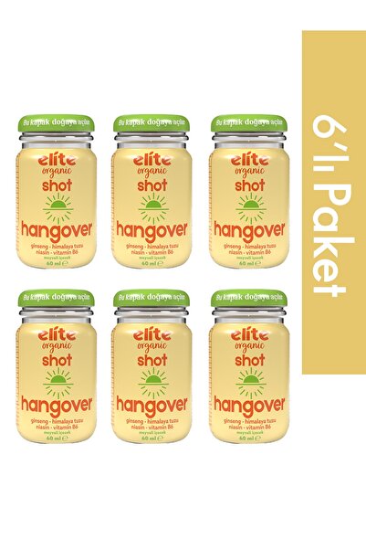 Elite Naturel 6'lı Hangover Shot 60 ml