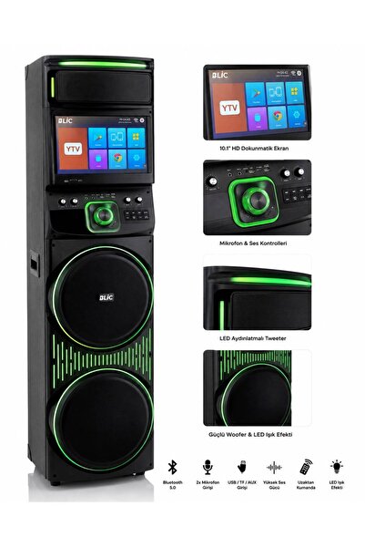 Blic BLS-82 MİKROFONLU BLUETOOTH HOPARLÖR