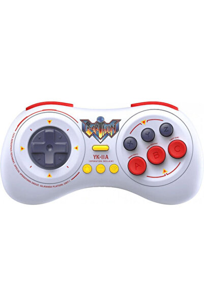 8Bitdo M30 Ενσύρματο Χειριστήριο για Android / PC / Switch Λευκό