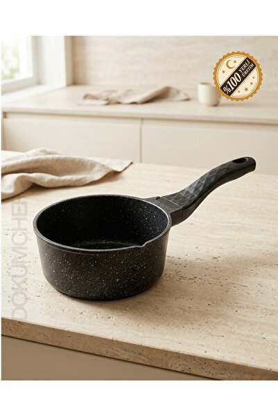 CHEFTİME Premium Döküm 16 Cm Kaçerola, Sütlük, Sosluk 1.3 LT