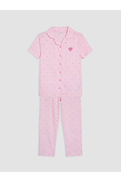 LC Waikiki I Shirt Roba Collar Girl's Pajama Set from Freezen Store