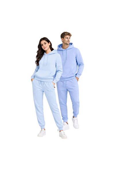 darkopia Lover - Friend Couple Combination Unisex Unprinted Basic 3 Thread Ho...