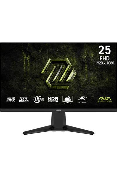 MSI MAG 255F X24 Monitor de gaming Rapid IPS de 24.5 " FHD 240Hz 0.5 ms Negru