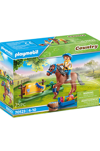 Playmobil Αγροτικός αναβάτης με πόνυ της Ουαλίας 70523