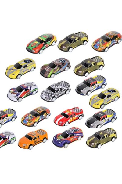 PLAYZO Super Metal Car 24 Pcs Pack
