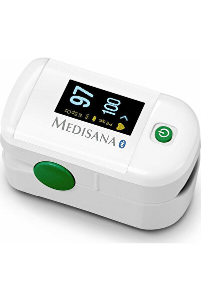 medisana PM 100 Connect Παλμικό Οξύμετρο Δακτύλου με Bluetooth Λευκό