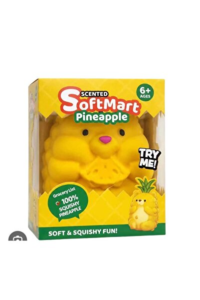 Generic Brand SoftMart Scented Pineapple Squishy Toy | Cute Bear Pineapple St...