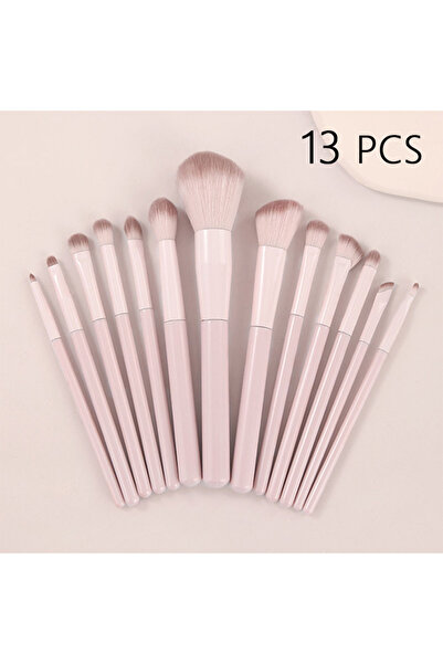 Choice 13 pcs 13 PCS Full Set Soft Makeup Brush Kit with Powder, Blush, Found...