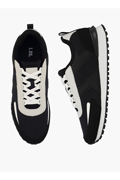 LBL by Shoexpress Men Textured Lace-Up Ankle Sneakers