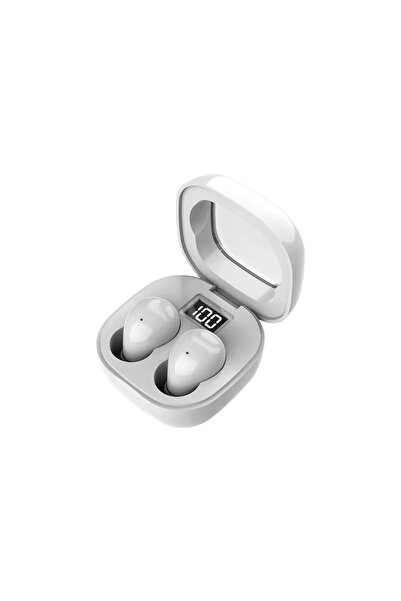 Choice1 White SK19 Mini Invisible Earphones Bluetooth 5.3 Headphones TWS Wire...