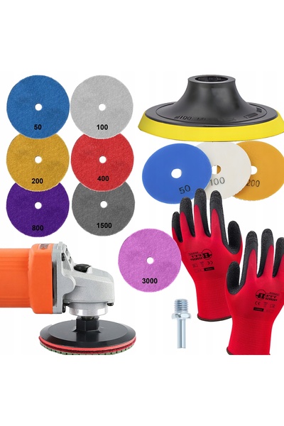 Renew Force Disc de lustruire și șlefuire de 100mm pentru gresie ceramică
