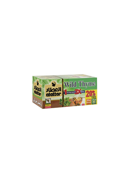 AL Attar Wild Thyme Tea Bags with Free Anise (2 Pieces) & Baladi Mint Tea Bag...
