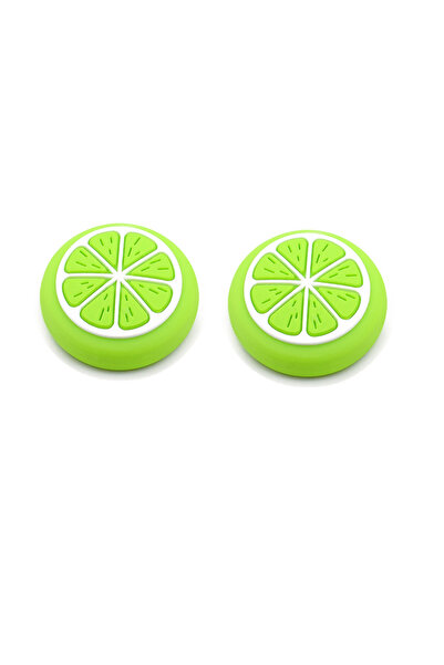 Choice3 green Silicone Cap Skin Thumbstick Grips Joystick Cover for NS Switch...