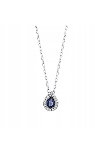 Verona Colier cu Safir și Diamante Nbd6090S Staviori 18K