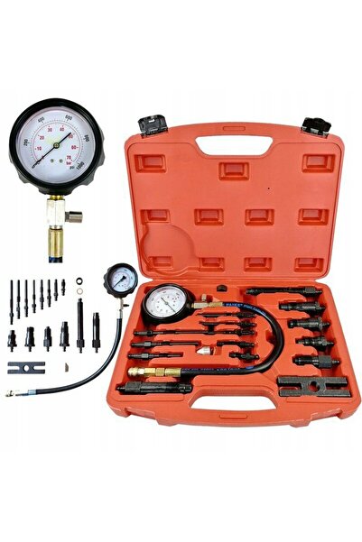 RESSER Tester de compresie diesel Tester 17 El. Manometru