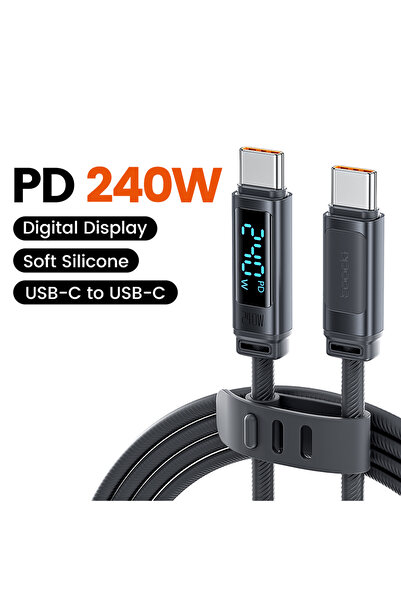 choice2 toocki 1m 240W 1PC Toocki USB C 240W Cable Fast Charging Type C PD 3....
