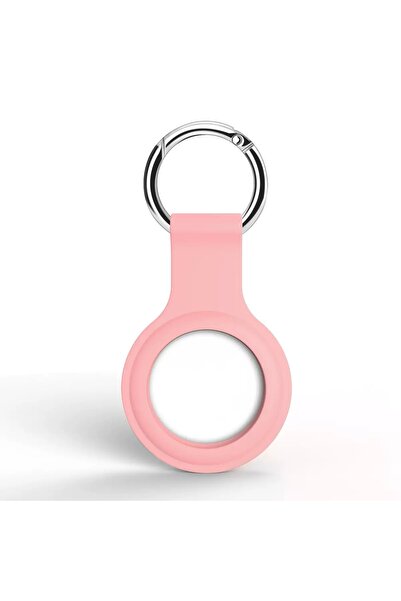 choice2 Pink Silicone Airtag Keychain Waterproof,Air Tag Holder Case Compatib...