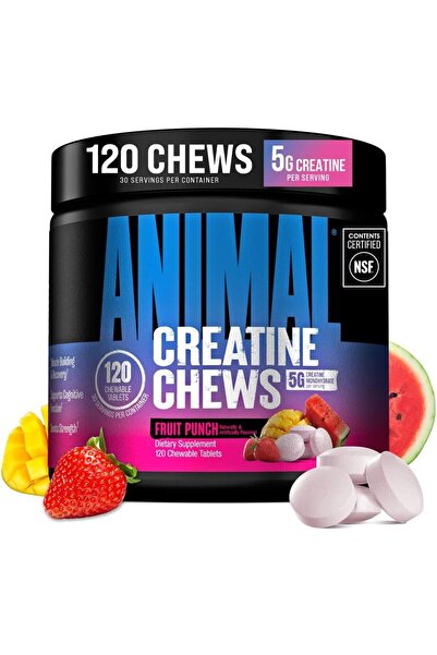 Animal Creatine Chews Tablets - Enhanced Creatine Monohydrate with AstraGin t...