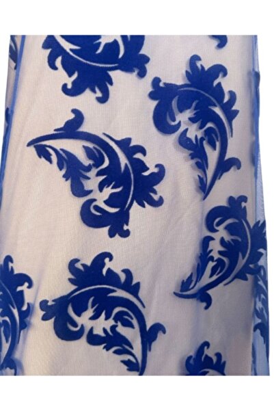 FASHION MIR Dantela cu frunze catifea_ciclame_material textil_lungime 2 metri...