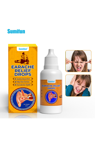 SUMIFUN Daily Herbal Drops for Ear Cleaning and Hydration 20 mL with 3-Year S...