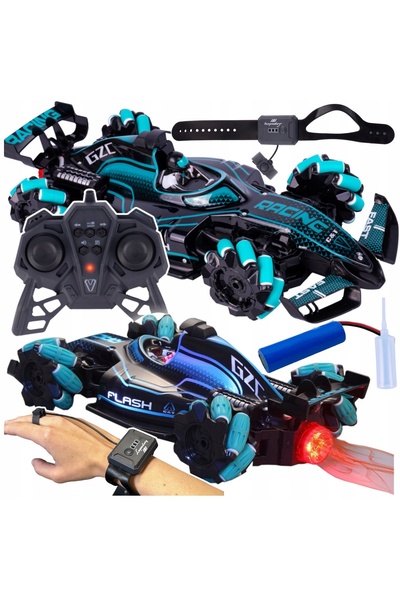 Stator Mașină cu telecomandă RC Gestami 2 Piloty Auto 4X4 360 °   Drift Dymi