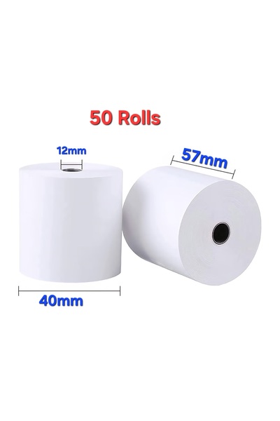 Other ( 50 Rolls) Thermal Paper Roll for autorefractor compatible with all de...