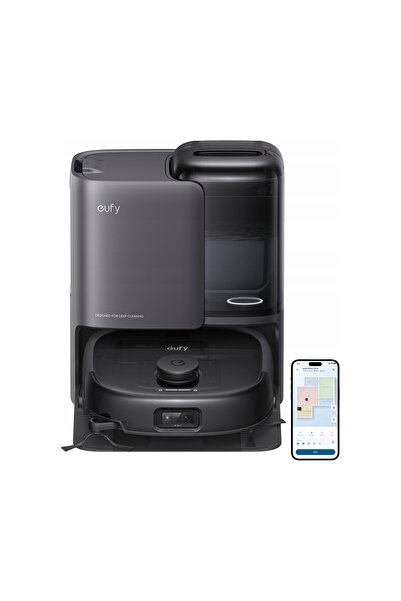 eufy Aspirator robot E25 Omni cu stație de golire automată și funcție de mop